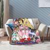 Bocchi the Rock Rock Kawaii Hitori Goto Blanket Ultra Soft  Throw Blankets for Sofa 50x60 Inch Multisize Plush Thin Quilt