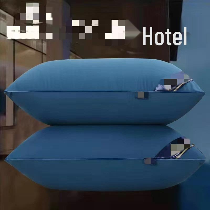 3D Feather Velvet Neck Support Pillow for Adults - Single-Sided, Ideal for Home & Dorm Use