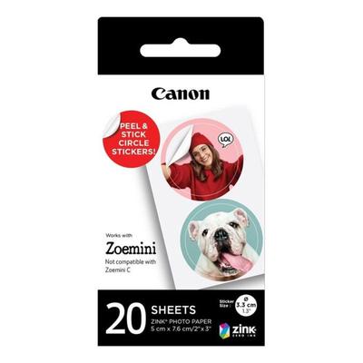 Canon Zink Instant Photo Paper for Zoemini Portable Photo Printer