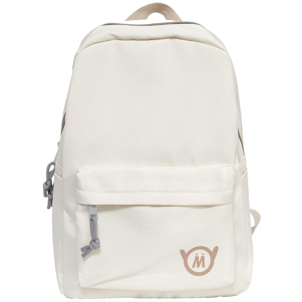 New contrasting colors cute cartoon backpack small fresh middle school students daily commuting light large capacity backpack