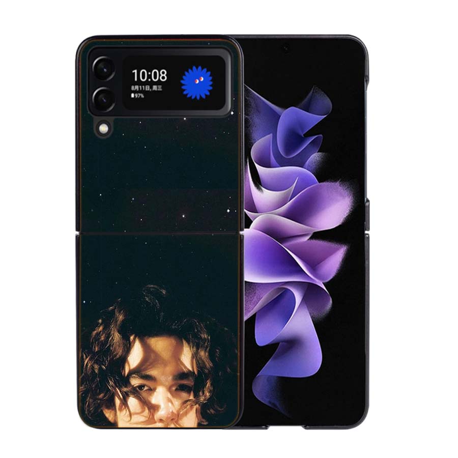 Conan Gray Found Heaven Phone Case For Samsung Z Flip 7 6 5G Galaxy Z Flip4 Z Flip5 Z Flip3 Coque Black Hard PC Shell Protective