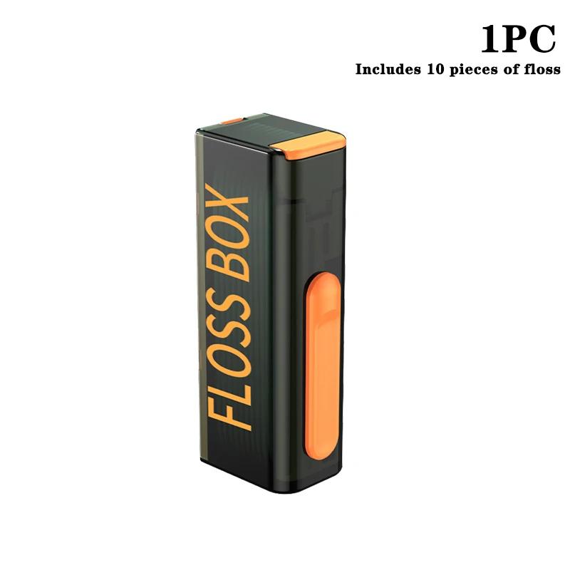

20 шт. Механическое зеркало заднего вида Портативная коробка для зубной нити Автоматическое выдвижение 10 шт. Мини прозрачная коробка для хранения зубной нити Органайзер для зубной нити для ухода за полостью рта