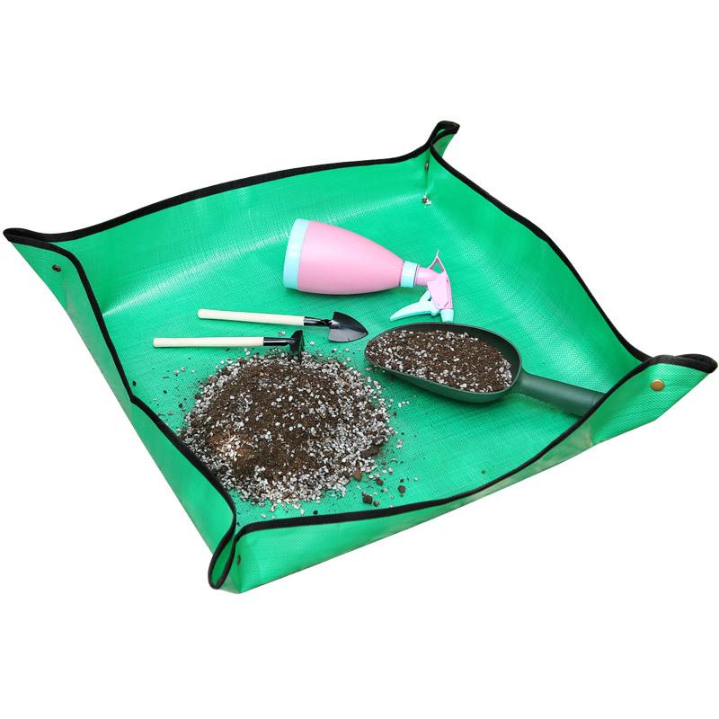 Garden Plant Potted Mat: Indoor Transplanting, Gardening, and Soil Changing Mat for Succulents and Flowers.