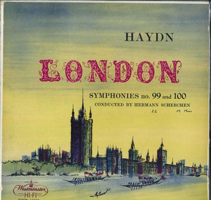 

LP Record HERMANN SCHERCHEN VIENNA STATE OPE Haydn Symphony No99 In E Flat Major XWN18325 WESTMINSTER 2000 US Classical Used