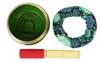 IBA Indianbeautifulart Tibetan Singing Bowl Musical Instrument For Meditation W Stick & Cushion
