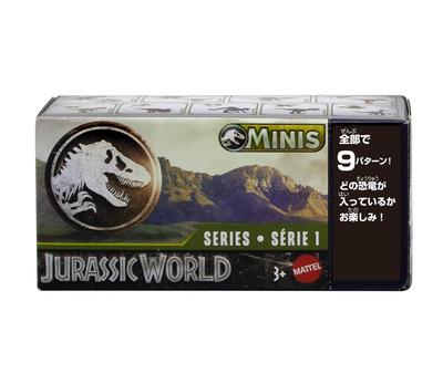 Mattel Jurassic World Minifigure Box Assortment 2024 1 3 and Vol. [Blind Pack] [Dinosaur Toy] [Ages Up] 986G-GWP38