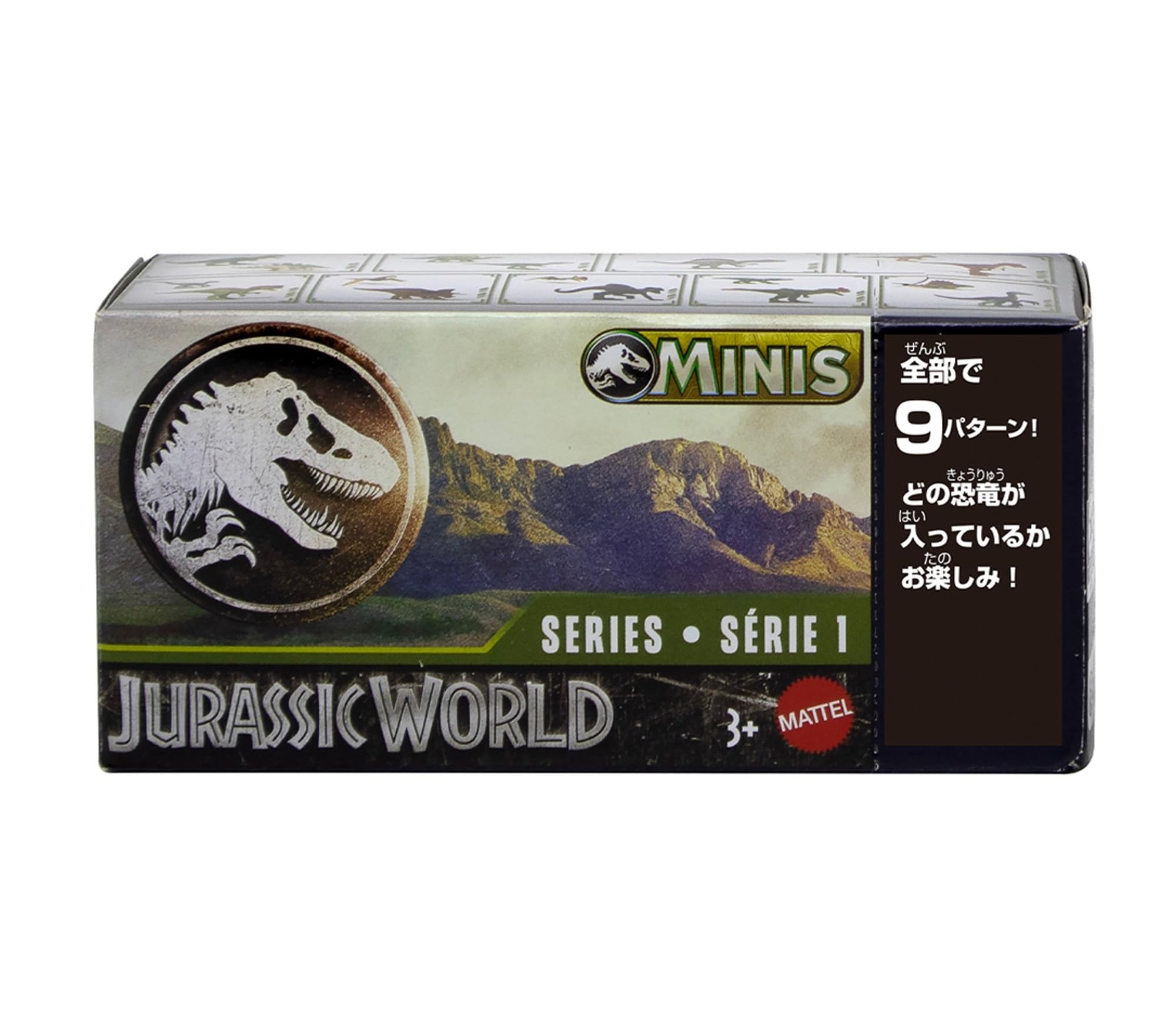 

Mattel Jurassic World Набор минифигурок 2024 1 3 и Vol. [Слепой пакет] [Игрушка динозавр] [Возраст] 986G-GWP38