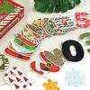 'S Learning Magnets Educational Christmas Refrigerator Sticker Christmas Fridge Magnet Rubber Decorative Fridge Magnet