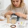 Knitting Patch Kit For Beginners Mending Jeans Socks Mushroom/ Egg Shape Knitting Patch With Hooks And Yarn Darning Thread Kit
