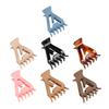 7PCS Root Lifting Hair Clip for Curly Hair Volume Styling No Crease Resin Clip Retro Design Multi Color Set