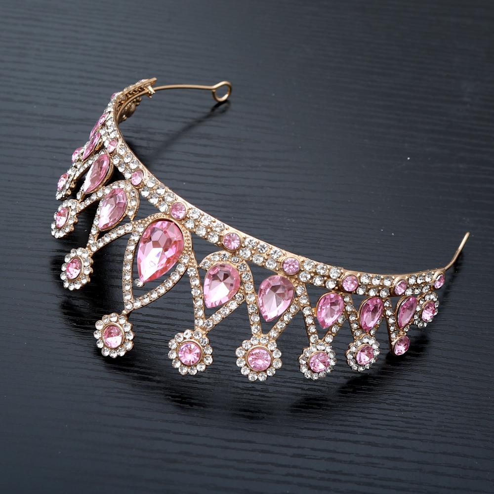 1pc Baroque Bridal Crown Timeless Crystal Wedding Tiara Royal-Inspired Minimalist Crown Luxury Bridal Ceremony Hair Accessories