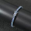 Luxury Colorful Rhinestone Bangle Waterproof Women's Hand Bracelet Zircon Crystal Bracelet  Lover