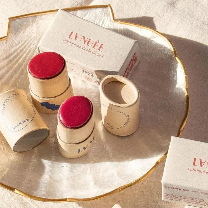 Eco-friendly Jeju Vegan Lip Balm Aewol Lip Balm 5-piece Set