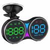 GPS Speedometer for Car, Universal MPH HUD Heads Up Display with Large Digital Screen Overspeed Alarm & Fatigue Driving Alert USB Powered Compatible