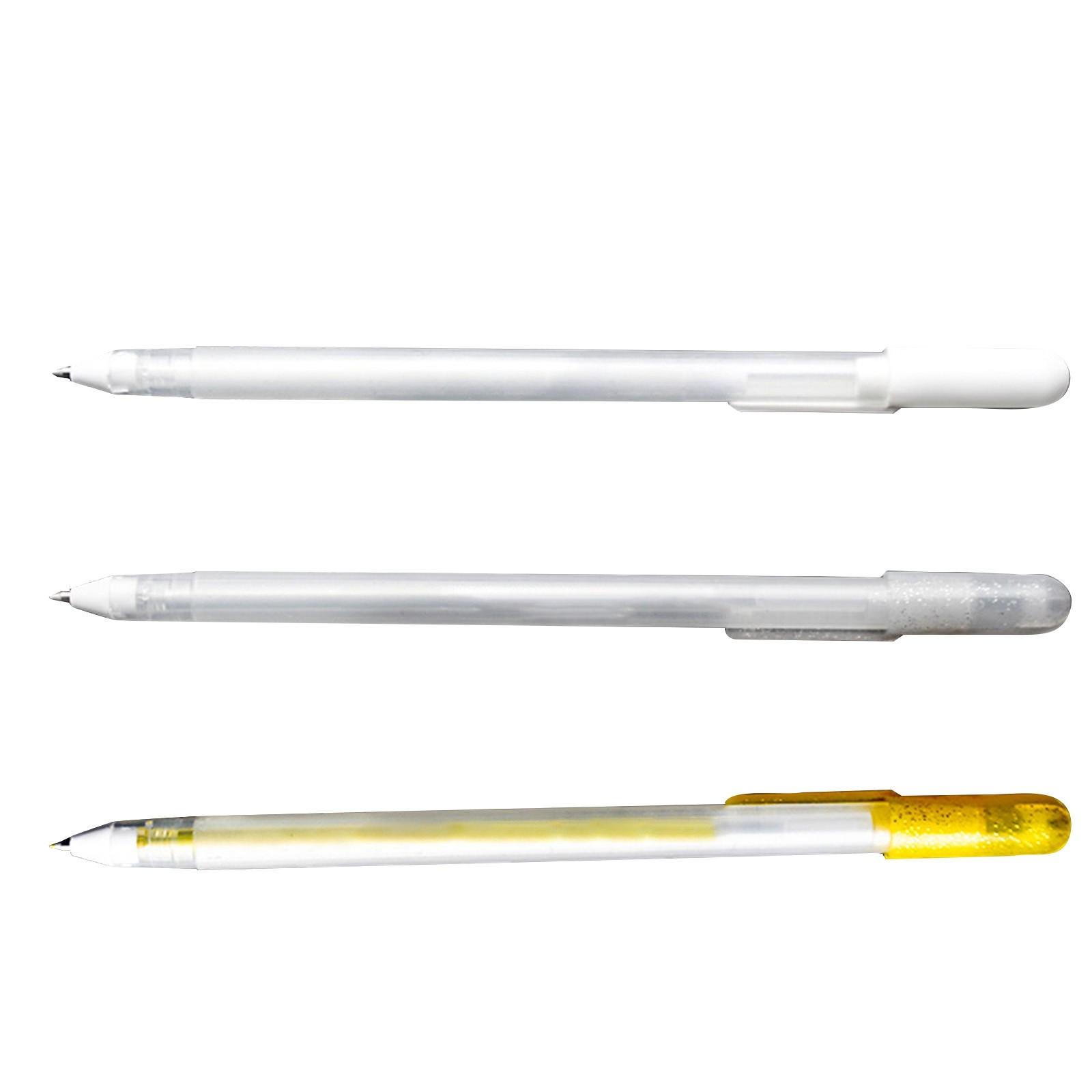 

Премиальный набор трехцветных гелевых ручек, золотые и гелевые ручки, ручки для рисования с тонким наконечником для дизайна иллюстраций, художественного эскизирования, рисования на черной бумаге, 5 мл One Size