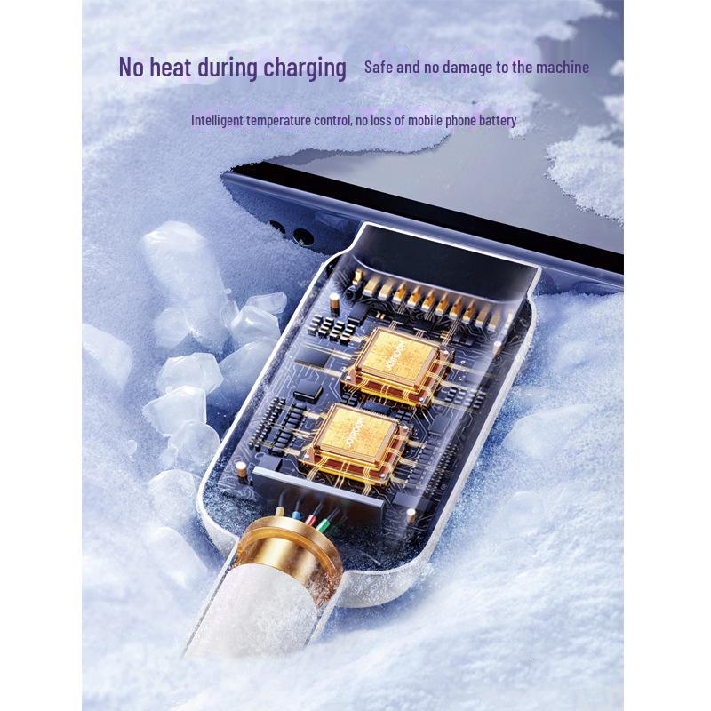 Jiletang 100W Multi-Function Fast Charging TPE PD Data Cable