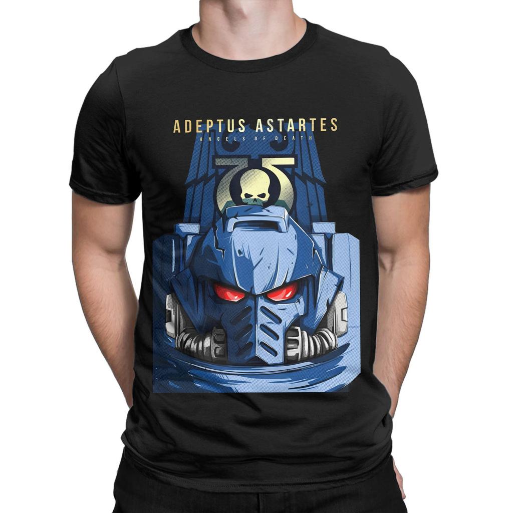 Men Women Graphic Printed Adeptus Astartes T Shirt Tee 100% Cotton T-shirts Clothing
