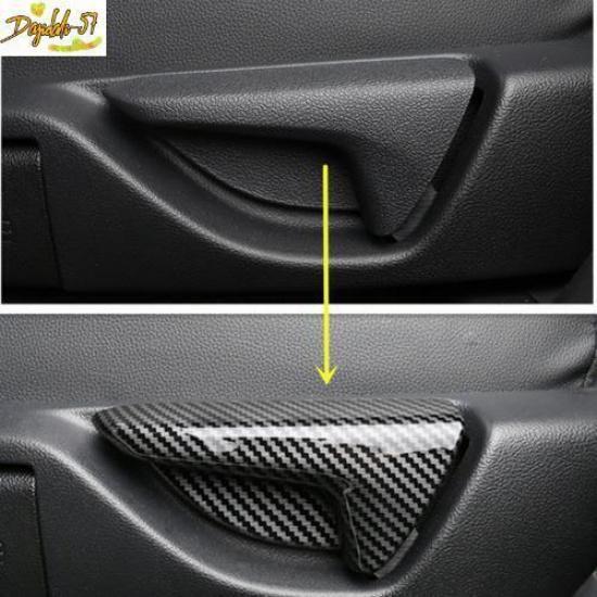 Rear Seat Adjust Switch Button Cover Trim 2pcs For Toyota - Highlander