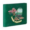 Louis Vuitton X Nigo Slender Logo Pattern Print Monogram Coated Canvas Wallet Men Wallet Green M25986