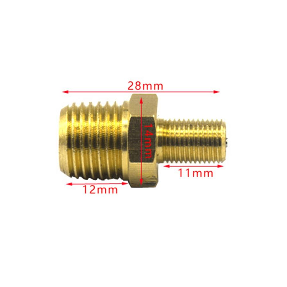 Tire Valve Core Tires Parts Valve Yellow 1/4in Brass
