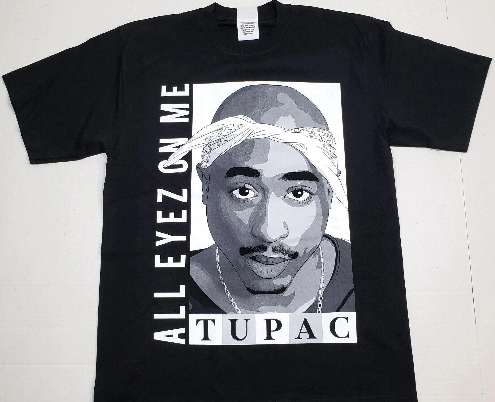 Футболка Тупак Шакур 2Pac Рэп Хип-Хоп Легенда Мужская 100% Хлопок 3XL