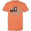 Never Forget Shirt Retro Floppy Disk VHS Cassette Funny Graphic Unisex Tee