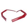 2Pcs Steering Wheel Cover Sequins Strip Trim Sticker Fit for Mazda 3AxelaCX?4CX?5Red