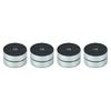 Pailvens Speaker Insulators Speaker Stands with Steel Metal Spike Audio Sound Quality Vibration Silver (4 pieces), Balls, Stands, Improvement,