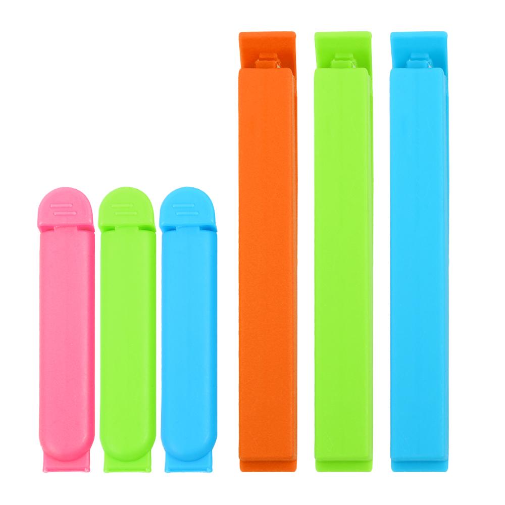 10pcs/lot Home Snack Bag Kitchen Clamp Sealing Clips Food Storage Sealer