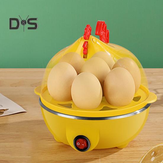 Elektrischer Eierkocher, Große Kapazität, Automatische Abschaltung, Sichere Verwendung, Hühnerform, Elektrischer Eierkocher, Multifunktionaler Eierpochierer