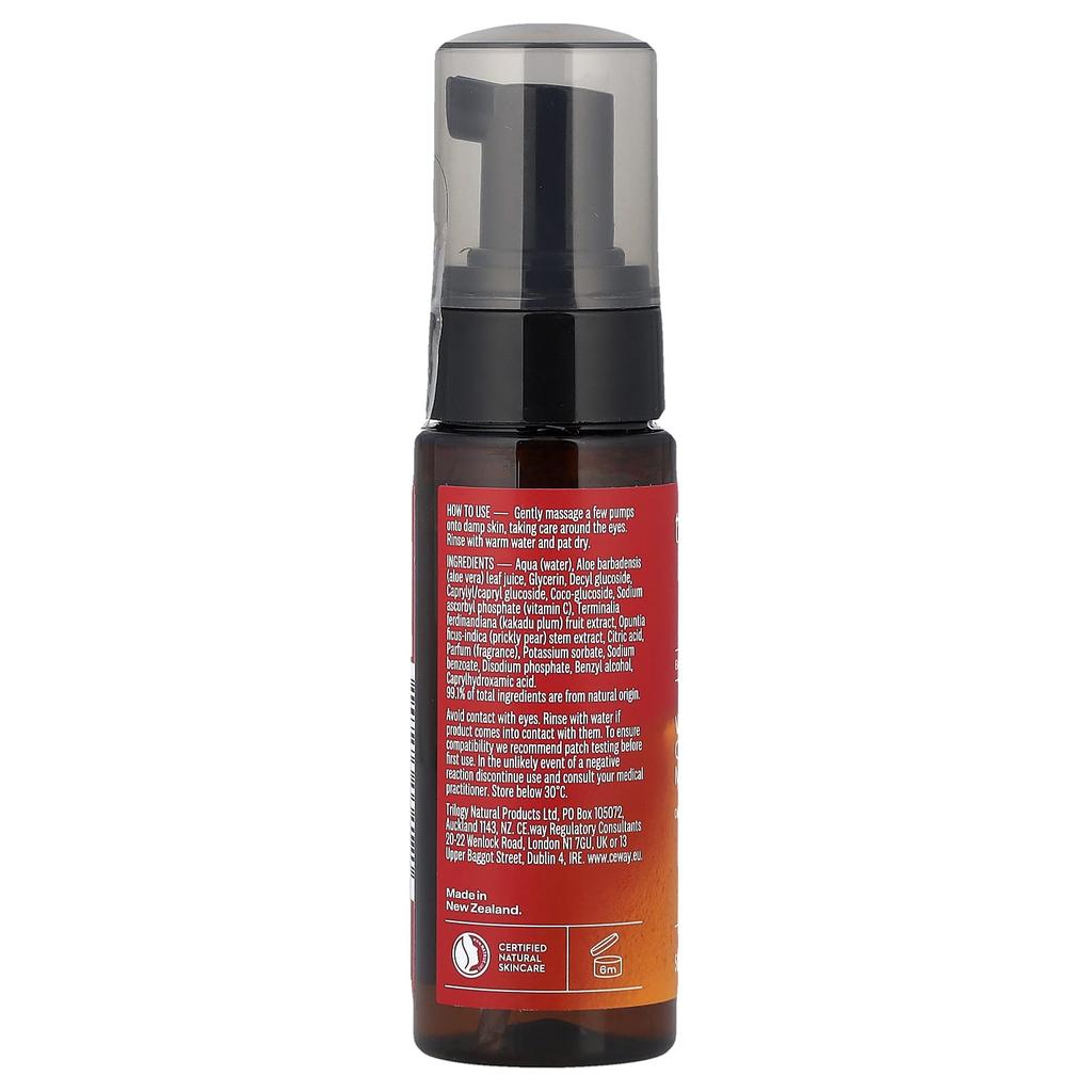 Trilogy, Vitamin C Cleansing Mousse, 50ml (1.69 fl oz)