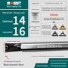 90° High-Speed Steel CNC Boring Bar & Flat Bottom Tool Holder for Planar Lathe