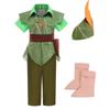 Kids' Peter Pan-Inspired Green Elf Costume for School Performances