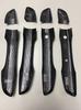 For Honda 10th Civic 2016-2019 Exterior Accessories Real Dry Carbon Fiber Car Door Handle Cover