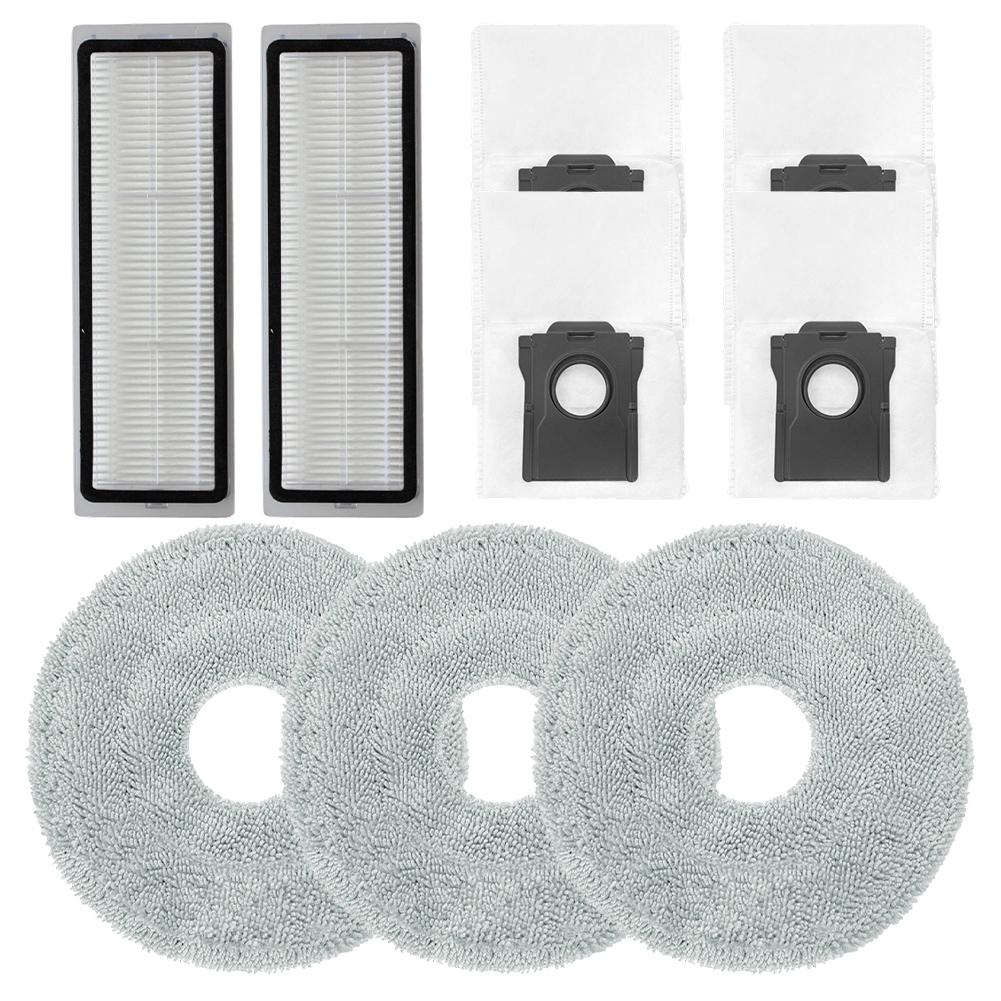 For Cecotec For Conga X100 / X100 For X-Treme Brush Filter Mop Cloth Dust Bag Replacement Parts Household Cleaning Tools
