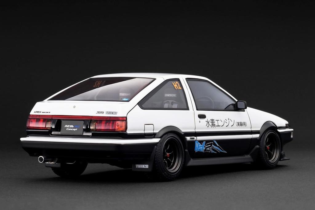 Ignition Model Toyota Sprinter Trueno 3Dr H2 Finished Model IG3809 TK.Company 1/18 (AE86)
