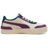 New PUMA Carina Lift Abrasion Resistant Low Top Skateboard Shoes Unisex Beige Purple 401737-01