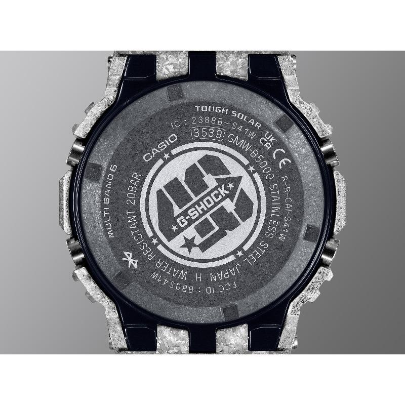 Casio G-SHOCK Men's Stainless Steel 200M Water Resistant Shock Resistant Quartz Watch GMW-B5000PS-1