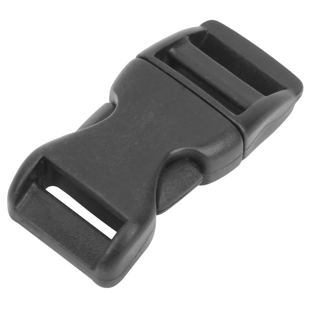 40 Pcs 17mm Side Release Buckles Plastic Flat Buckles Durable Adjustable Buckles  Bag Straps