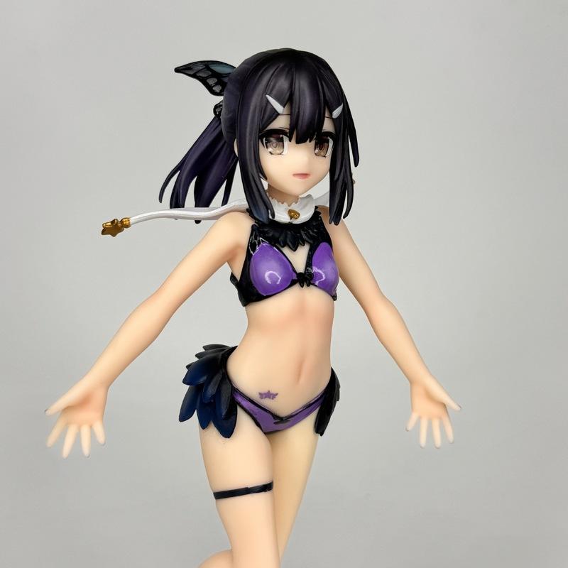 Anime Magical Girl Miyu Edelfelt Swimsuit Figure Boxed Desktop Pc Case Decor Collectible For Fate Kaleid Liner Prisma Illya Fans