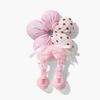 Cute Cotton Filled Scrunchies Cloth Plaid Flower Hair Ring Creative Bun Rubber Bands  Travel