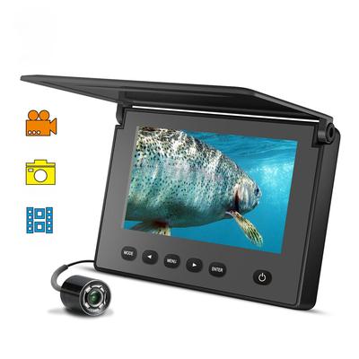 1PC Portable Underwater Fishing&Inspection Camera Night Vision Camera 4.3 Inch Waterproof Ice/Sea Fishing