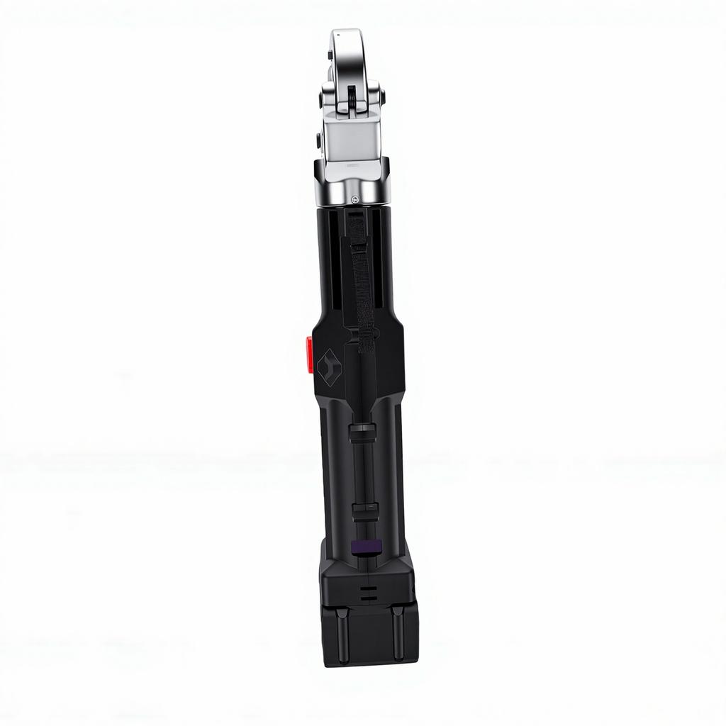 Electric Hydraulic Crimping Tool 12 Ton 6AWG To 600MCM Rechargeable Digital Display Wire Lug Crimper for Copper