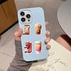 50Pcs/Set Coffee Lovers Sticker Self-adhesive Waterproof PVC DIY Phone Cover Cup Luggage Skateboard Laptop Scrapbook Graffiti Decal Kit