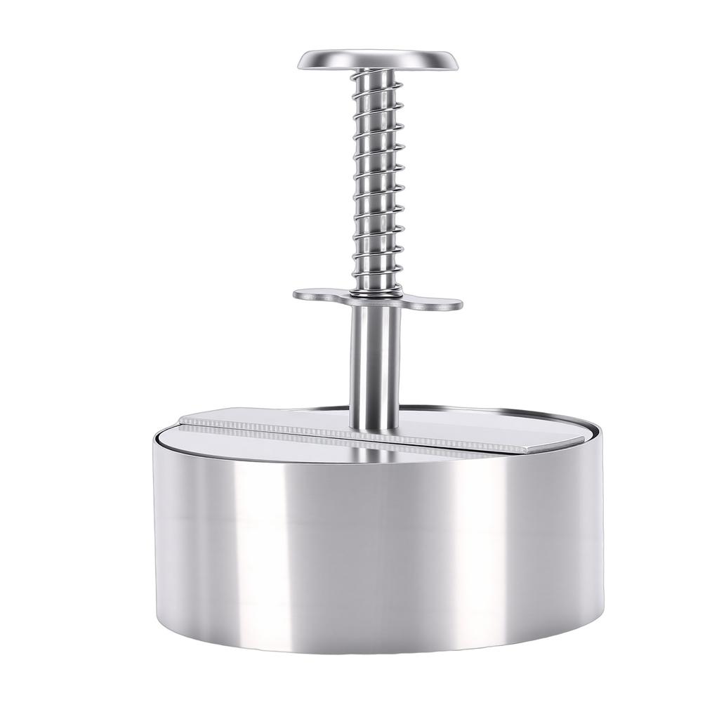 Burger Press, 4.5 Inch Hamburger Press, 304 Stainless Steel Non Stick Burger Patty Maker for Beef, Vegetables, Rice