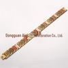 Men's Magnetic Titanium Bracelet with Germanium Beads - Stainless Steel Jewelry
