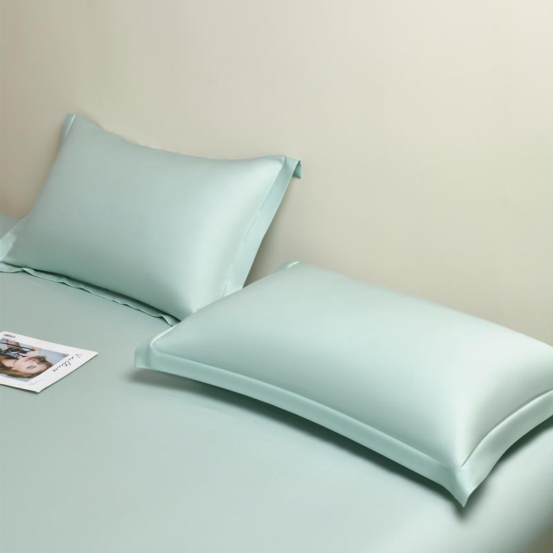 Lyocell Tencel Pillowcase Summer Cool Ice Silk Silk Pillowtowel Pillowcase 48x74cm [one pack]