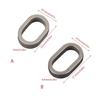 Titanium-alloy Key Rings One-piece Side Pushing Key Rings Closed Key Rings
