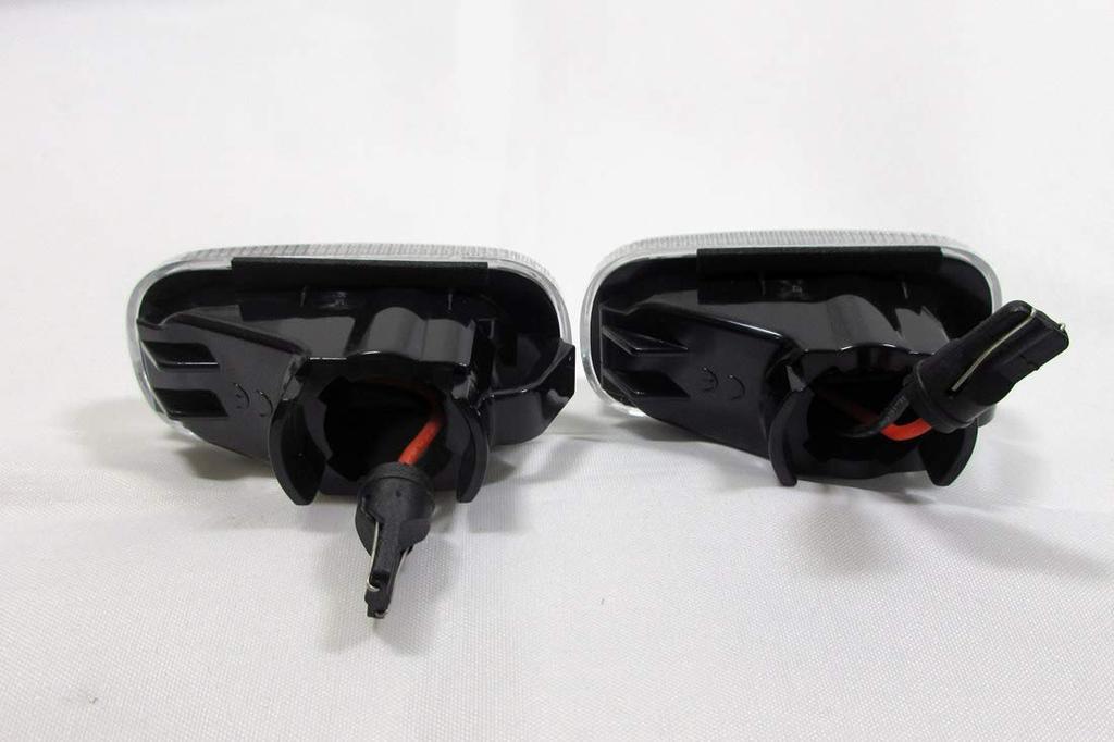 HONDA Honda Flowing Turn Signal Sequential Fiber LED Clear Lens Side Marker Fit Odyssey