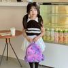 Cute Cartoon Dinosaur Mini Backpack For Toddlers Breathable Nylon Material
